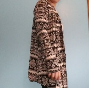 Tribal cardigan